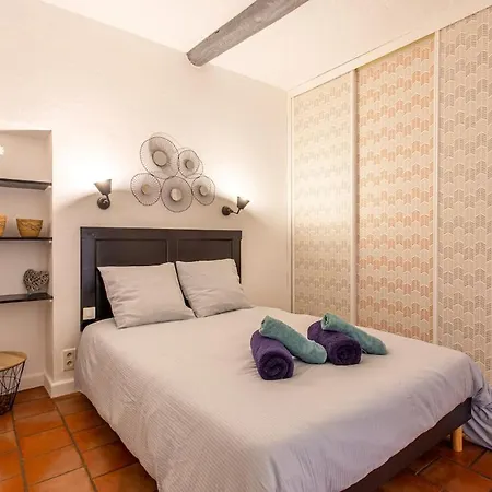 شقة Charm Of Vieil Antibes, Quiet 2-4pers